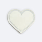 Beyaz Kalp Patch