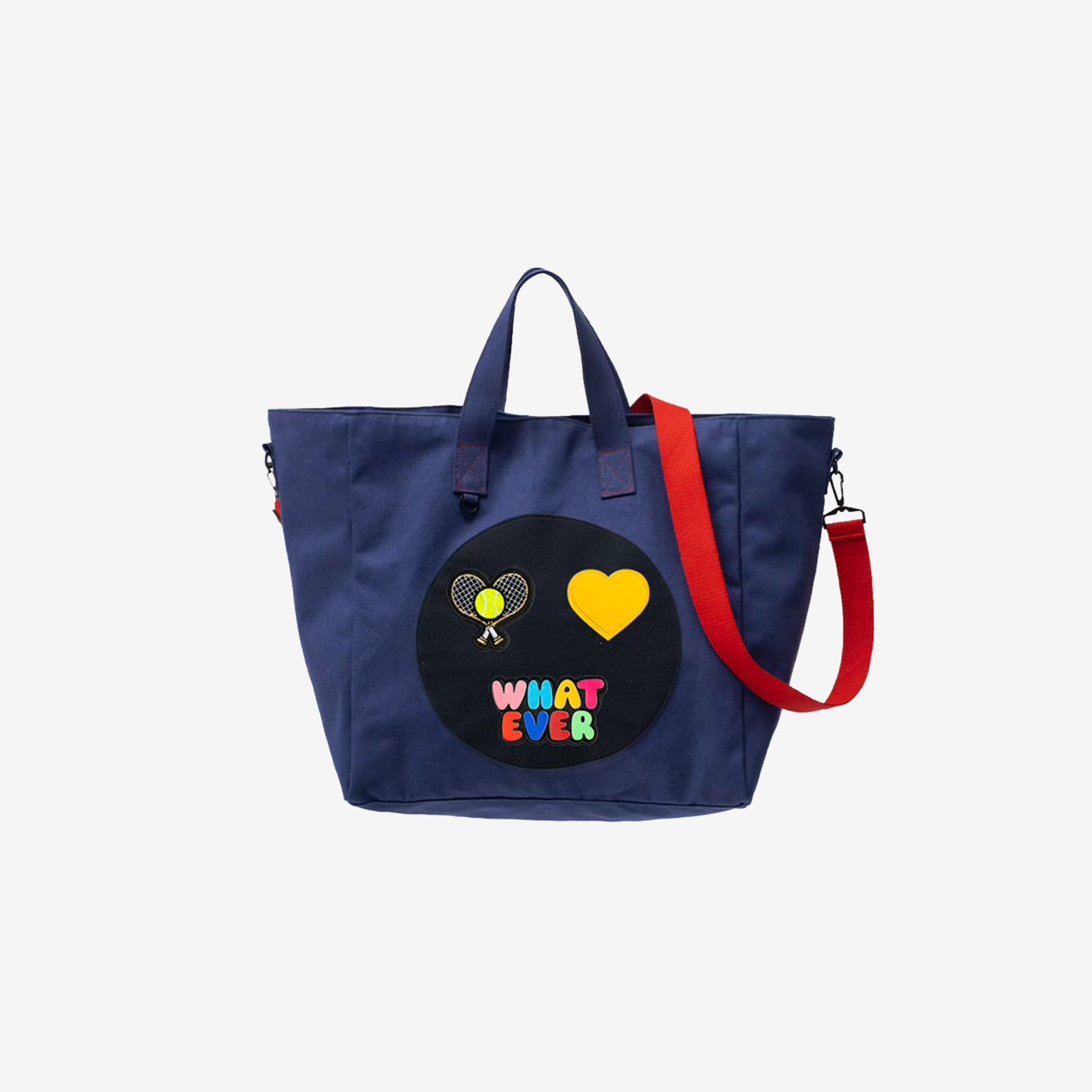 Kanvas Lacivert Tote Çanta